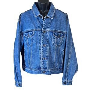 Vintage GAP USA American Flag Star Denim Jacket